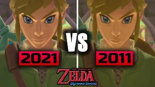 The Legend of Zelda: Skyward Sword HD VS Original - GRAPHICS COMPARISON & REVIEW