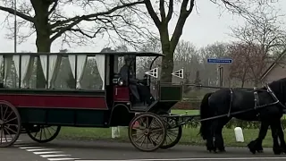 Rouwomnibus, bijzonder rouwvervoer. www.stalhouderijhazeleger.nl