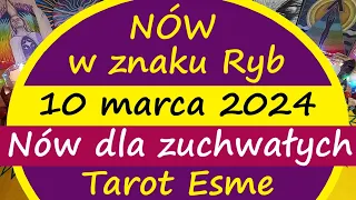 🌘🌑🌒Nów w Rybach♓10.03.2024💗Nów dla zuchwałych - tarot, horoskop, czytanie tarota @TarotEsme