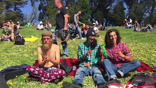 4/20/17 Hippie Hill, San Francisco