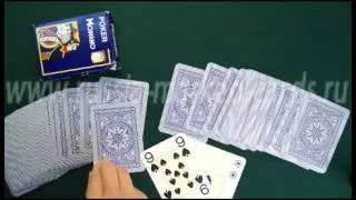 LUMINOUS-MARKED-CARDS-Modiano-cristallo-blue-краплеными картами