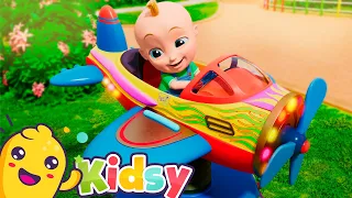 Vehicles and other Happy Song for Kids with LooLoo Kids and Kidsy