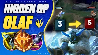 THIS is how you get 2 level XP leads FAST! 🪓 (JUNGLE OLAF literally LIVES in the enemy's jungle...)