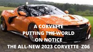 2023 Chevrolet Corvette Z06 – Putting the World on Notice | Chevrolet