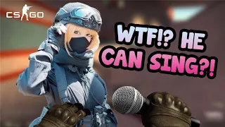 WHY IS HE SO GOOD?! (CSGO Singing Reactions!)
