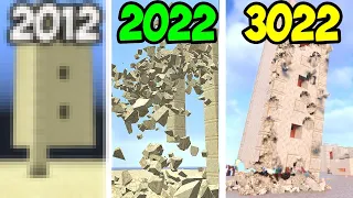 physic minecraft 2012 vs 3022 compilation