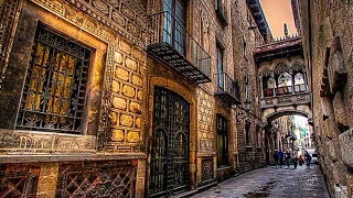 A Walk Around The Gothic Quarter of Barcelona