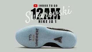 12AM 2023 SWAROVSKI Nike JA 1 DETAILED LOOK + PRICE