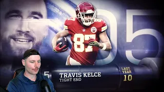 Rugby Player Reacts to TRAVIS KELCE (TE, Chiefs) #5 The Top 100 NFL Players of 2023