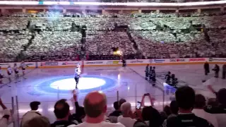 Winnipeg Jets vs Anahem Ducks Playoffs Game 3 Whiteout MTS Centre