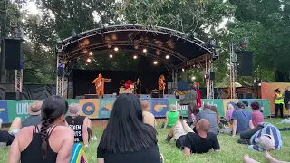 Glass Beams First Ever Performance, WOMADelaide 2022