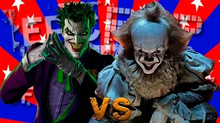 The Joker vs Pennywise. ERB as ERBF - FanMade