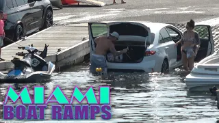 How to ruin a car at the ramp | Miami Boat Ramps | Boynton Beach