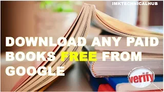 How to download Free books in Hindi |Engineering|Architecture etc.|All Tech Books 2020