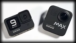 GoPro Hero 9 vs GoPro Max - Which is Right For You?