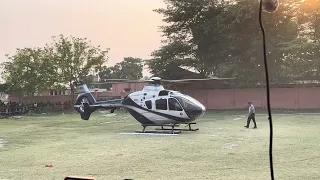 Helicopter Take Off #Heli#bihar #bjp #viral