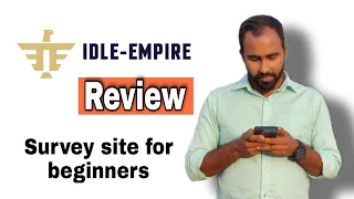 Idle-Empire Review || New survey site with low payout ||