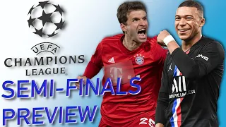 My 2020 Champions League SEMI-FINALS Predictions and Match Previews