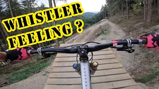 Greenhill Bikepark, Whistler feeling? Naja...