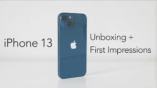 iPhone 13 - Unboxing + First Impressions