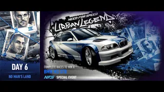 Need For Speed™ No Limits  - URBAN LEGEND (BMW M3 GTR) Day 6