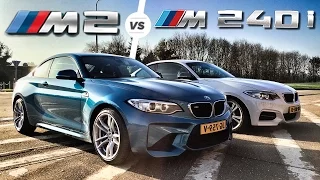 BMW M2 vs M240i Autobahn POV Test Drive Top Speed by AutoTopNL