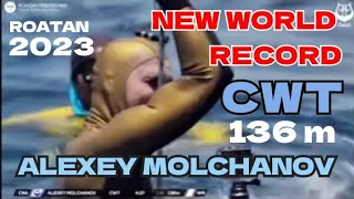 Alexey Molchanov Breaks 136m Cwt World Record In Roatan!