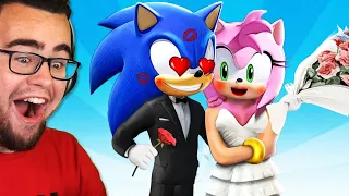 SONIC And AMY Get MARRIED In GTA 5 (Sonic 2)