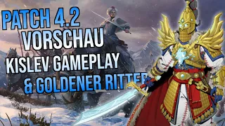 Patch 4.2 | Kislev mit Katarina & Goldenem Ritter Naryska Leysa | Live LP Warhammer 3 | deutsch