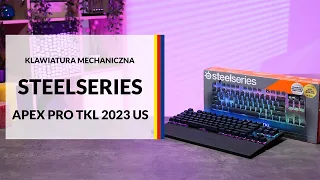 Klawiatura mechaniczna SteelSeries Apex Pro TKL 2023 US – dane techniczne – RTV EURO AGD