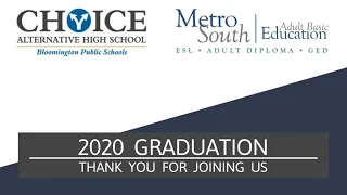 2020 - Metro South Virtual Graduation