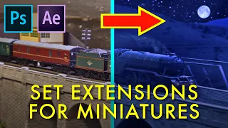 How to add digital SET EXTENSIONS to miniatures | After Effects & Photoshop Tutorial