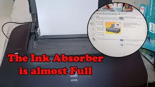 Canon Ip2770 The Ink Absorber is Almost Full l Easy to Fix