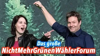 Das "Nicht Mehr Grünen Wähler Forum" mit Annalena Baerbock & Robert Habeck