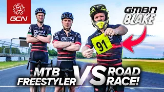 What Happens When We Put A Mountain Biker In A Road Race?