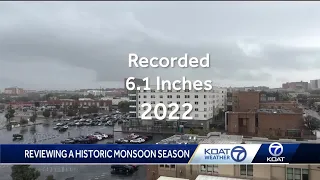 New Mexico sees historic monsoon season and heals much of drought