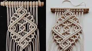 DIY: Macrame Wall hanging Oriental Pattern