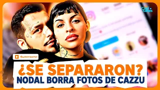 Christian Nodal BORRA FOTOS de Cazzu en redes y ALARMA a sus fans, ¿SE SEPARARON?