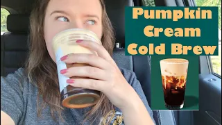 Starbucks Pumpkin Cream Cold Brew- with a slight twist!