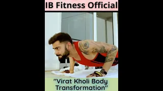 Sigma Transform  #5 | VIRAT KOHLI BODY TRANSFORMATION 🏋️ | #Shorts #celebritybody #viratbody