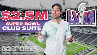 What $2.5M Gets You at Super Bowl LVIII | All Access | GQ Sports