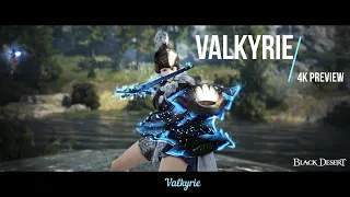 Black Desert Online Class Valkyrie 4k