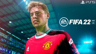 FIFA 22 PS5 | Chelsea vs. Manchester United Ft. Sterling, De Jong, | Premier League | 4K Gameplay