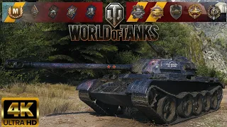 T-34-3 - Mountain Pass map - 10 kills - 6,1k damage World of Tanks replay 4K