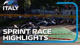 F2 Sprint Race Highlights | 2022 Italian Grand Prix