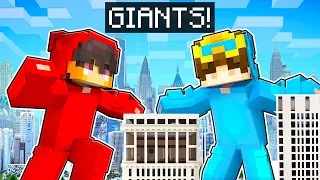 Minecraft But We Are GIANT!