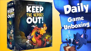 Keep The Heroes Out! - Daily Game Unboxing
