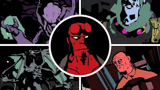Hellboy Web of Wyrd - All Bosses & Ending