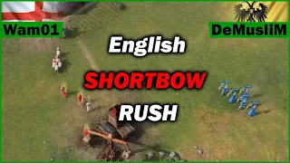Age of Empires 4 - The Fastest English Rush Build