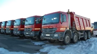 Самосвал Mercedes-Benz Actros 4141K | Обзор